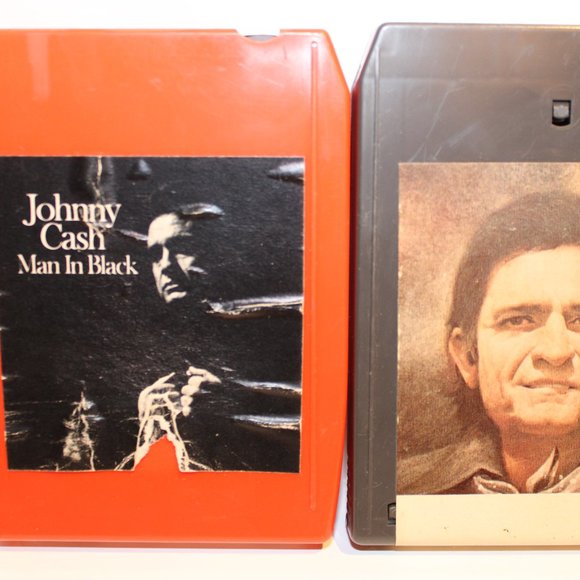 Vintage Johnny Cash 8 track tapes lot of 6 - Picture 1 of 7